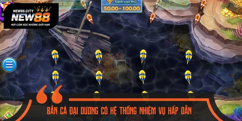 Game có hệ thống nhiệm vụ làm mới mỗi ngày