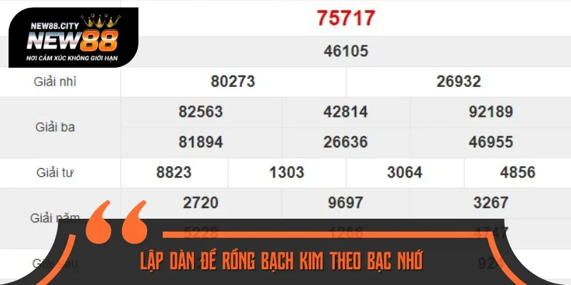 Bạc nhớ là cách tạo dàn hiệu quả nhất