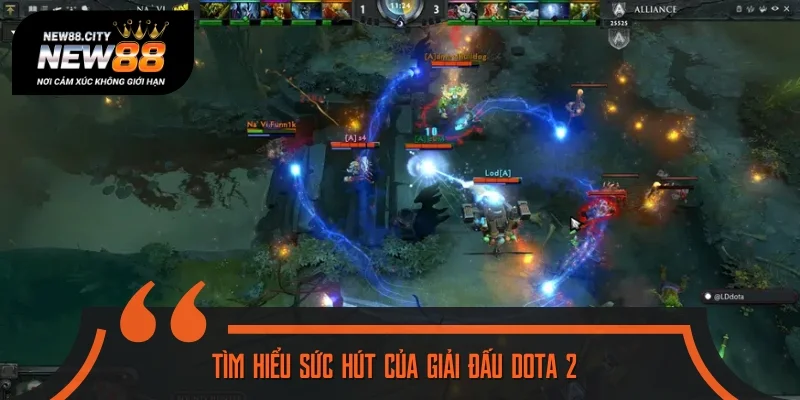 Giải đấu Dota 2 có nhiều điểm đặc biệt