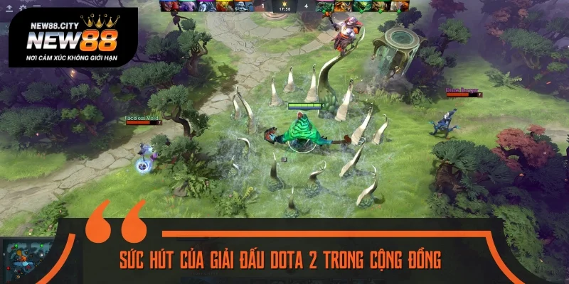 Trò chơi có nhiều sức hút trong cộng đồng thể thao điện tử