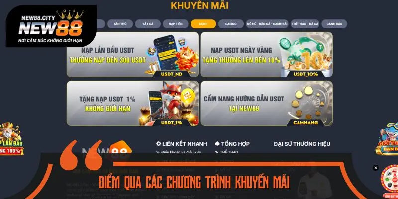 Điểm qua các chương trình khuyến mãi quan trọng
