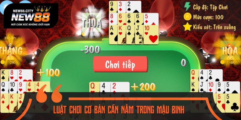 Luật chơi cơ bản là thông tin quan trọng cần nắm trước trận đấu