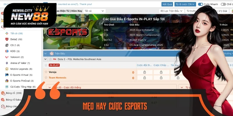 Tổng Hợp Mẹo Hay Cược Esports Không Phải Ai Cũng Biết