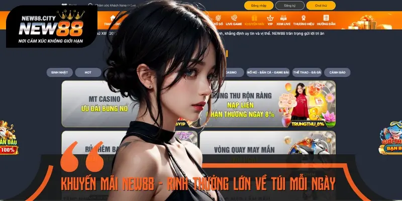 Các chương trình khuyến mãi khủng tại NEW88 mà bạn không nên bỏ lỡ
