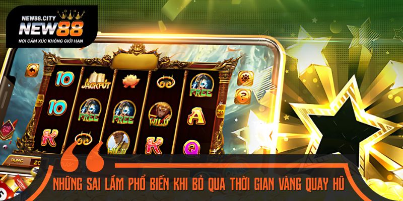 Người chơi cần tránh việc quay hũ theo cảm hứng